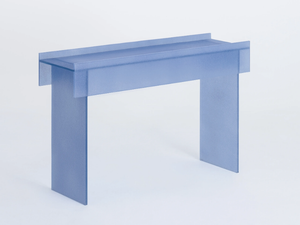 SIMOON - Rectangular crystal console table _ Glas Italia